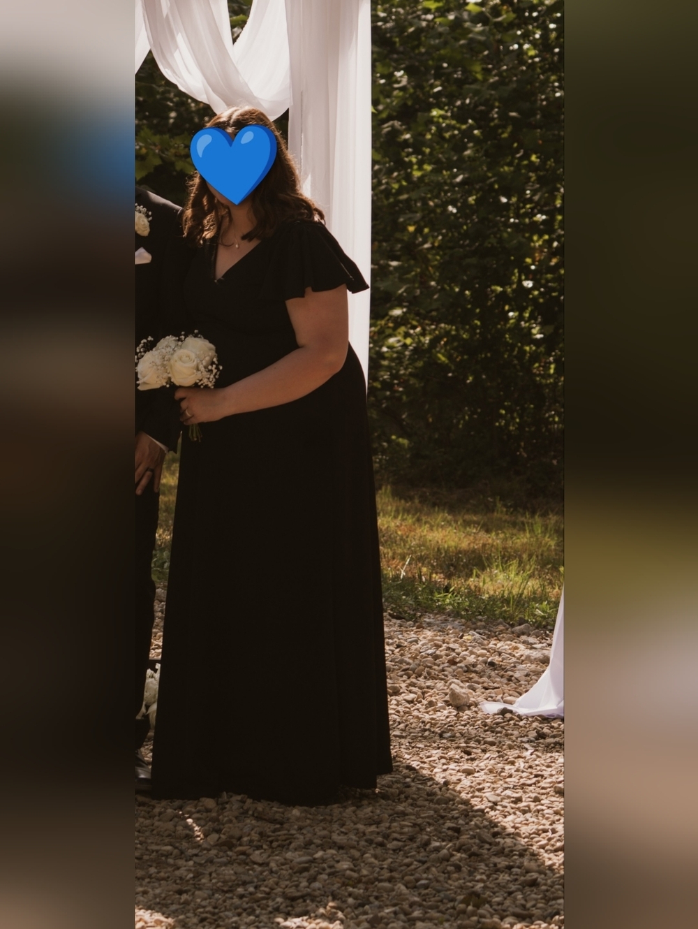 Elegant Black Maxi Dress - Picture 4 of 4